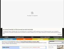 Tablet Screenshot of desmortiersdesidees.com